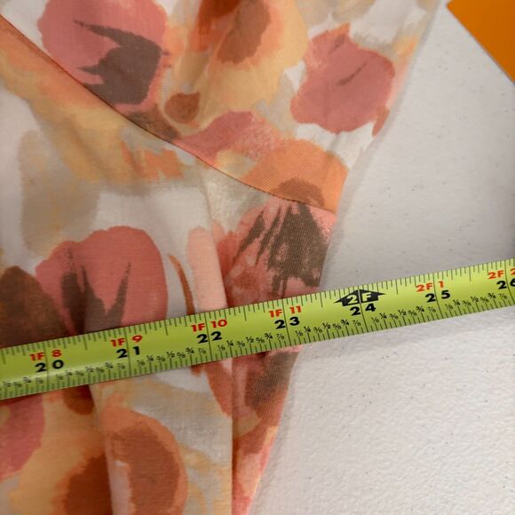 Ruby Rd Blouse Women's 1X Round Neck Beaded Colorful Artsy Floral Top NWT - Picture 8 of 10